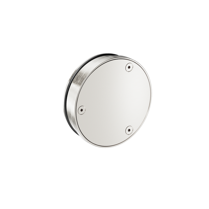 316L Stainless Round Clear Out 100mm Outlet Brushed Nickel