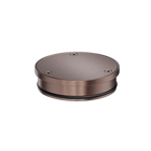 316L Stainless Round Clear Out 100mm Outlet Brushed Bronze