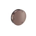 316L Stainless Round Clear Out 100mm Outlet Brushed Bronze