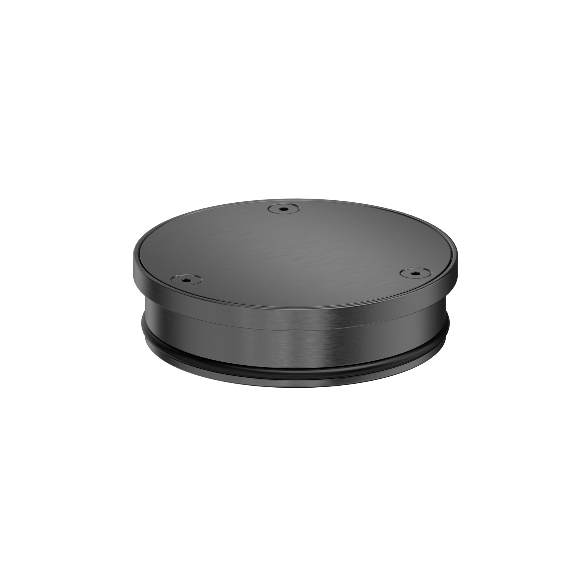 316L Stainless Round Clear Out 100mm Outlet Graphite