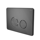 In Wall Toilet Push Plate Gun Metal
