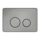 In Wall Toilet Push Plate Graphite