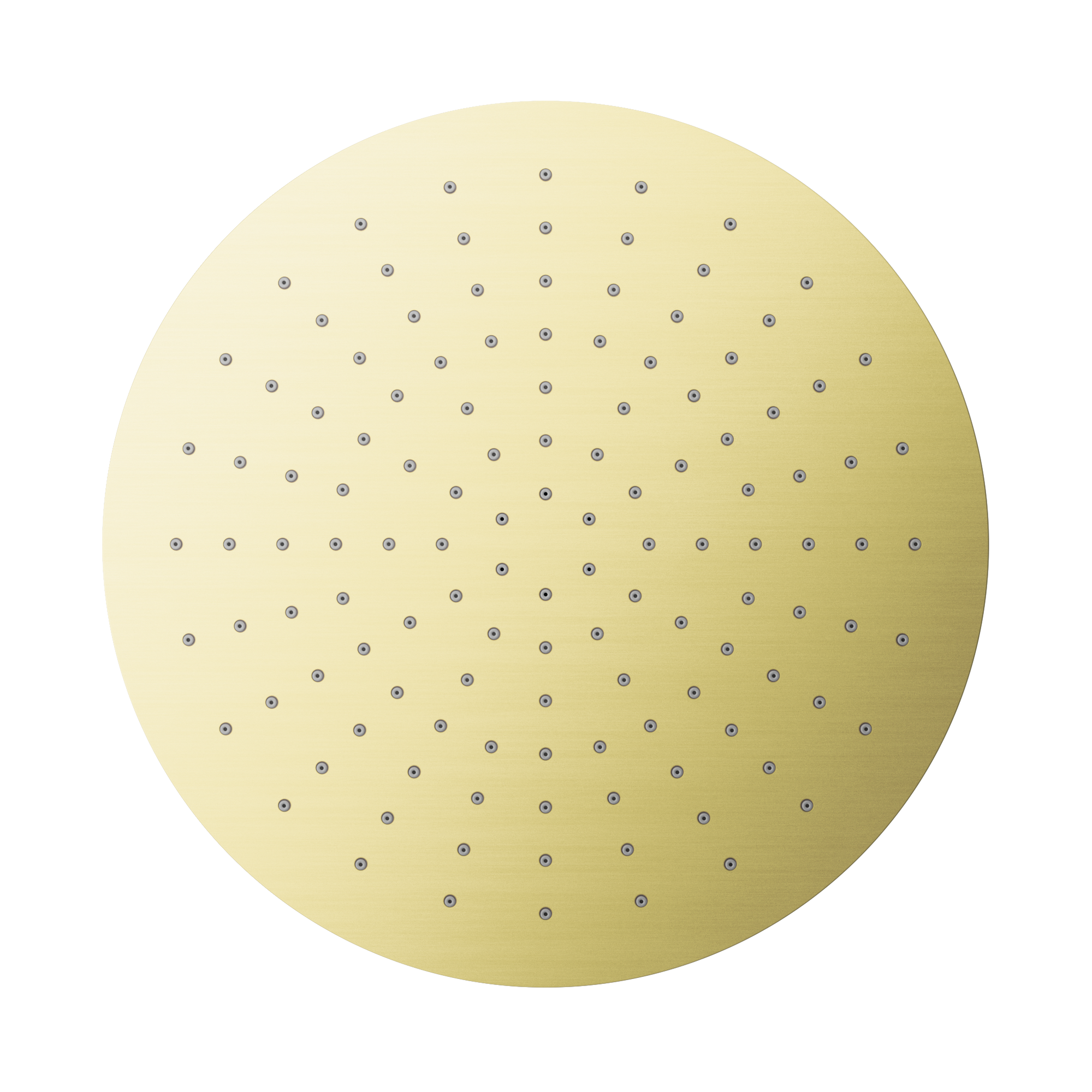 300mm Round Shower Head Brushed Gold