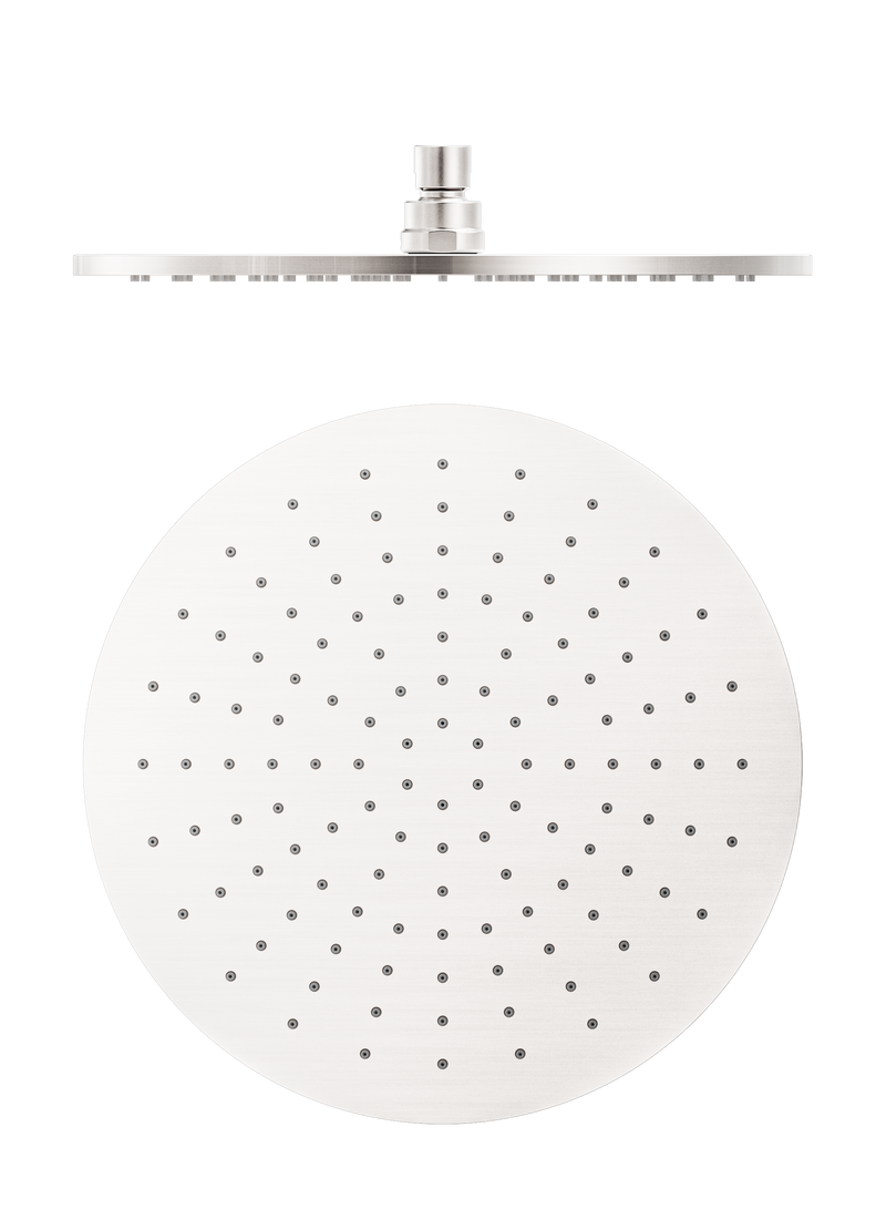 300mm Round Shower Head Brushed Nickel