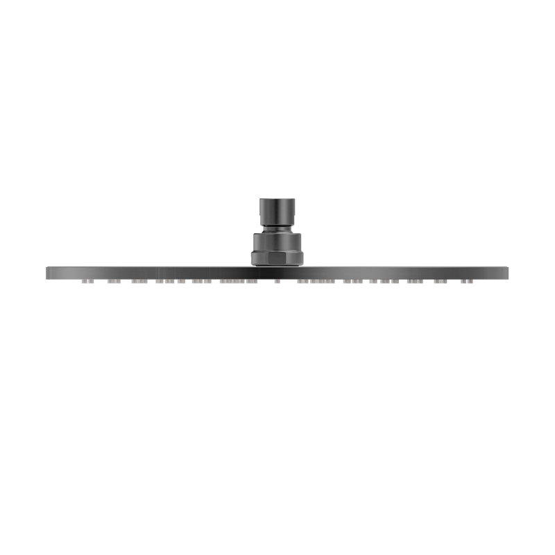 300mm Round Shower Head Gun Metal