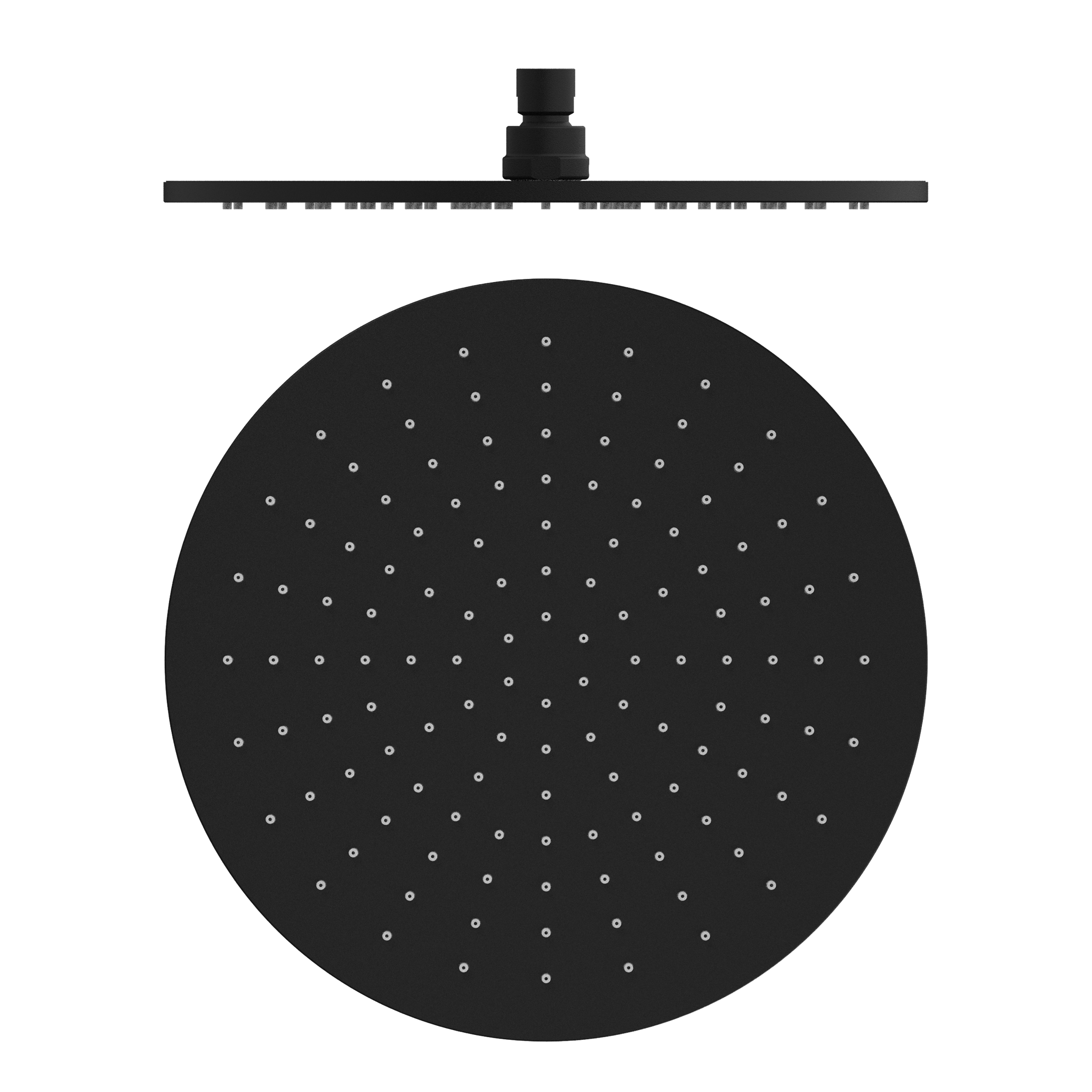 300mm Round Shower Head Matte Black