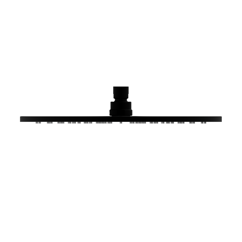 300mm Round Shower Head Matte Black