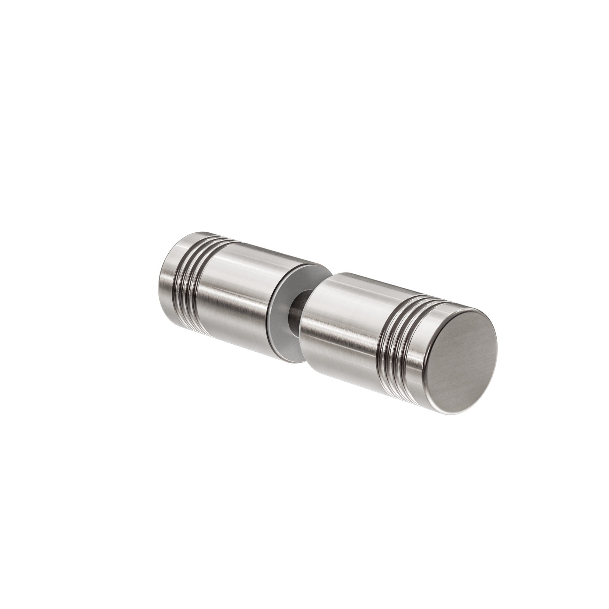 Round Shower Knob Brushed Nickel
