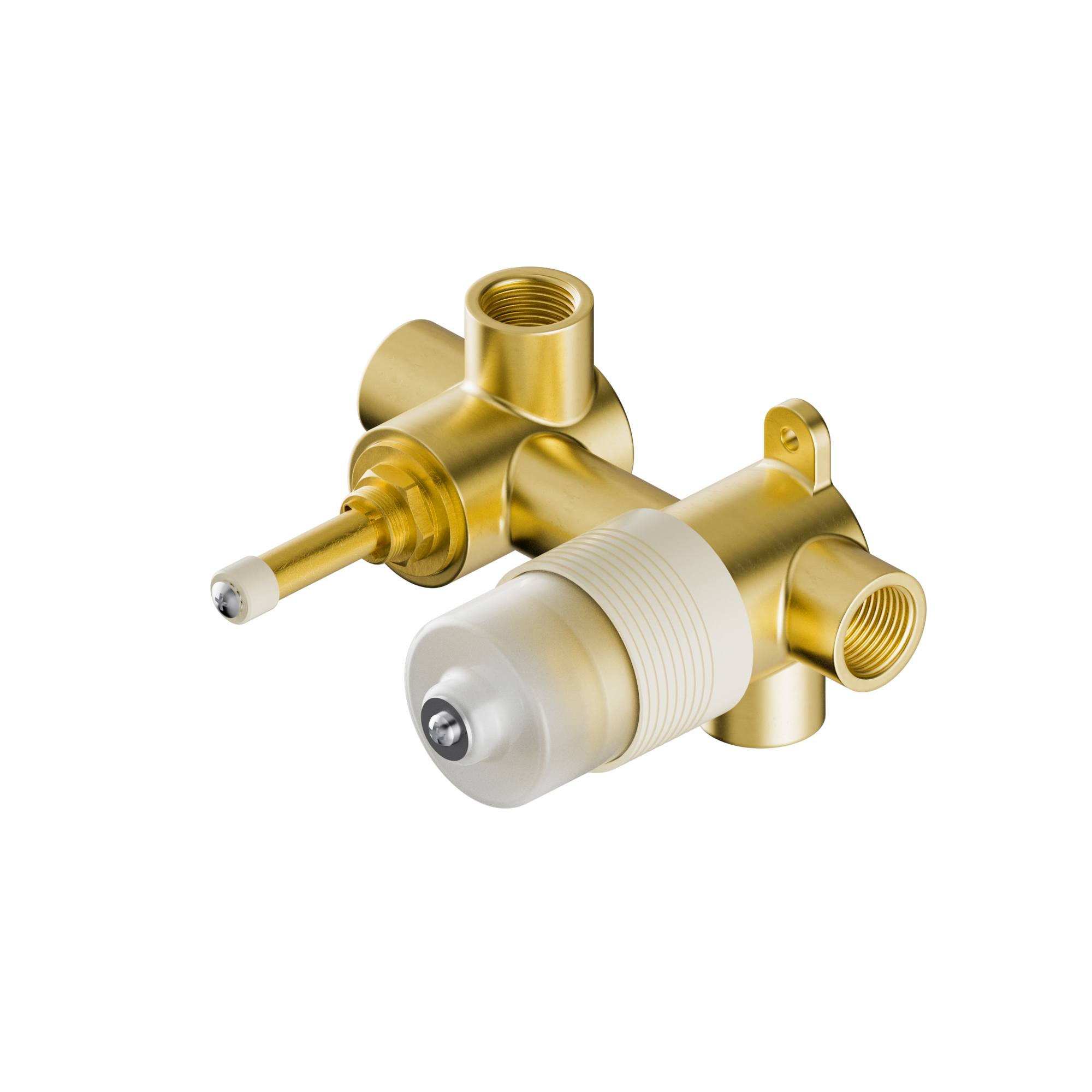 Premium 35mm Universal Shower Mixer With Diverter Horizontal Body Only