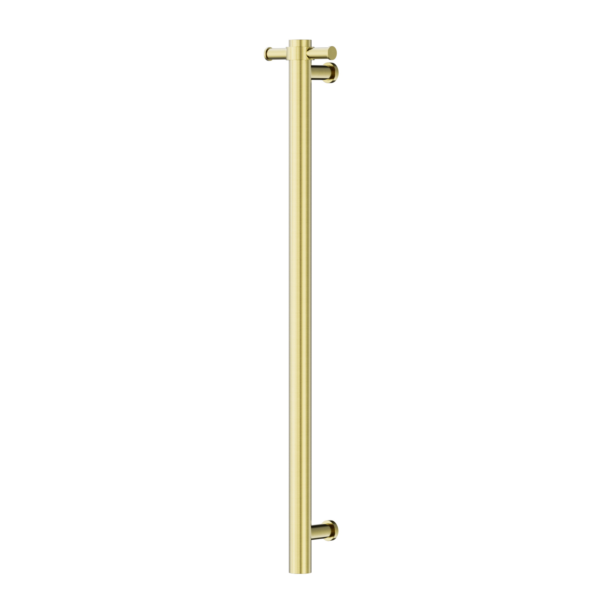Non-Heated Vertical Towel Rail 900mm Brushed Gold