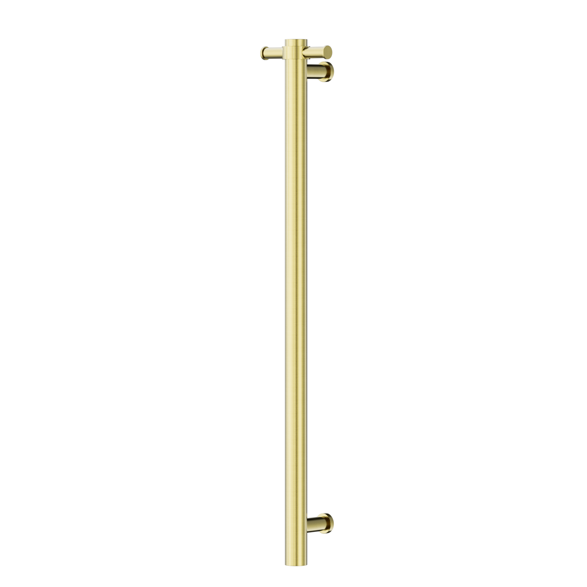 Non-Heated Vertical Towel Rail 900mm Brushed Gold