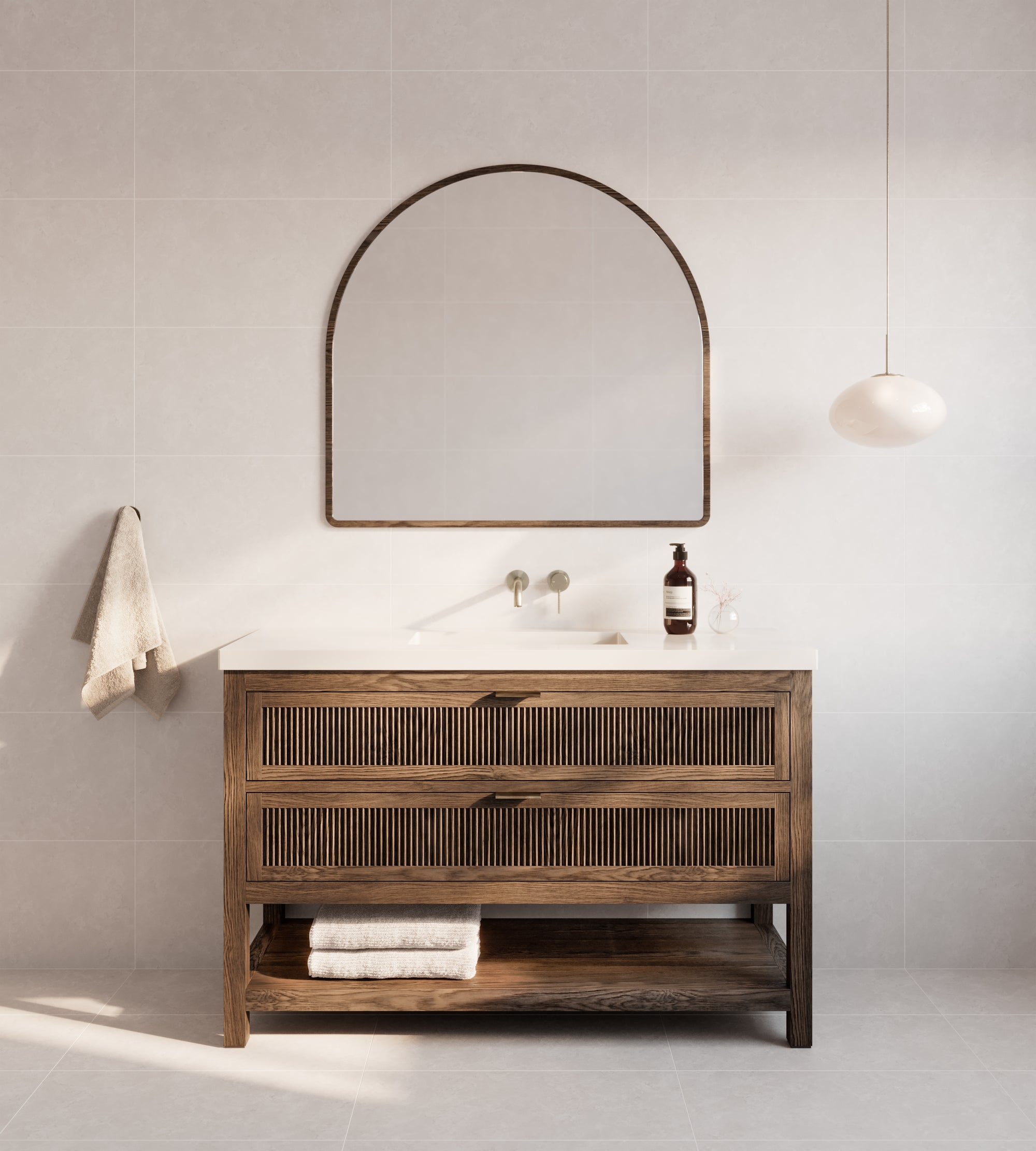 Elsie Freestanding Timber Vanity