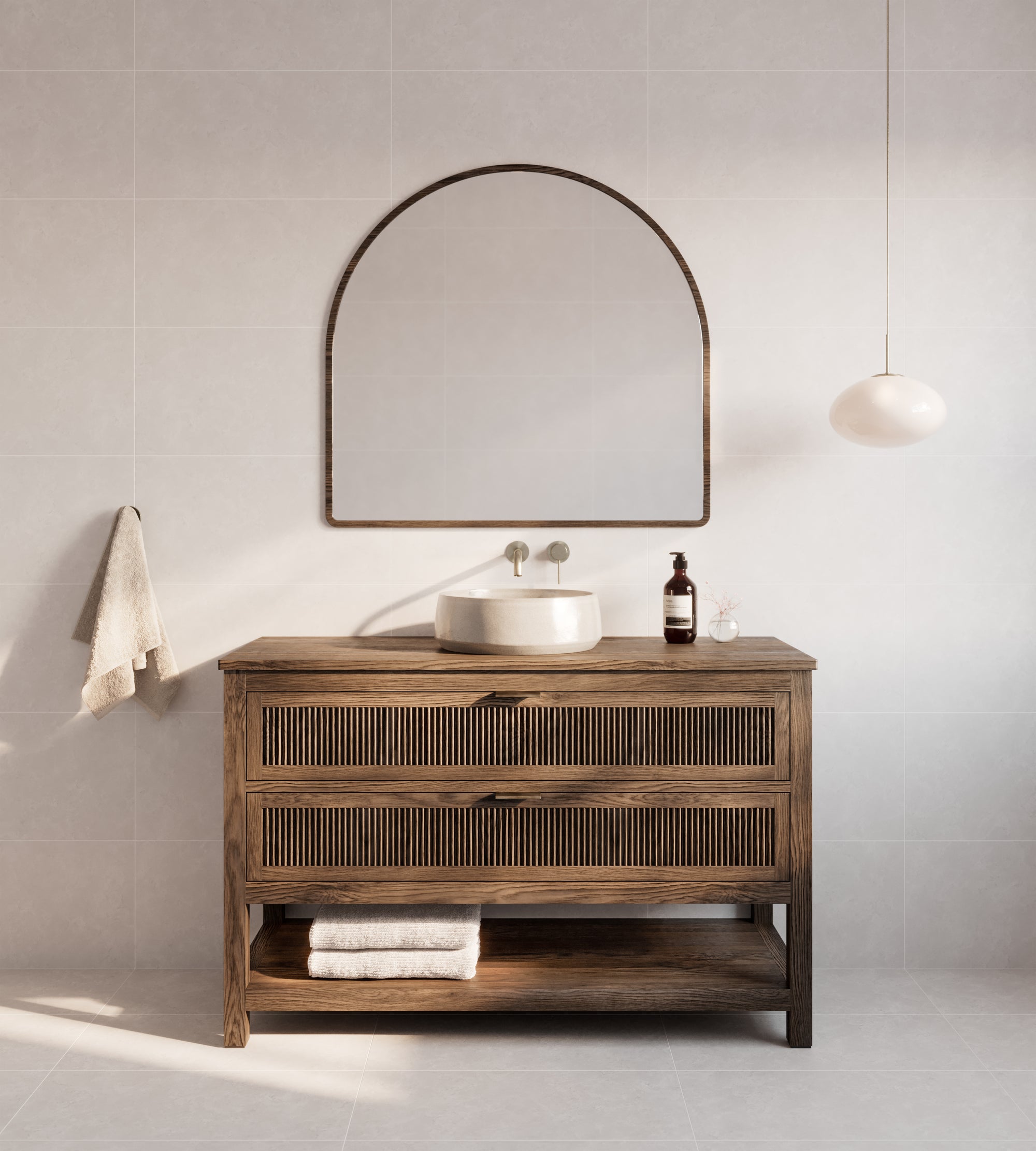 Elsie Freestanding Timber Vanity