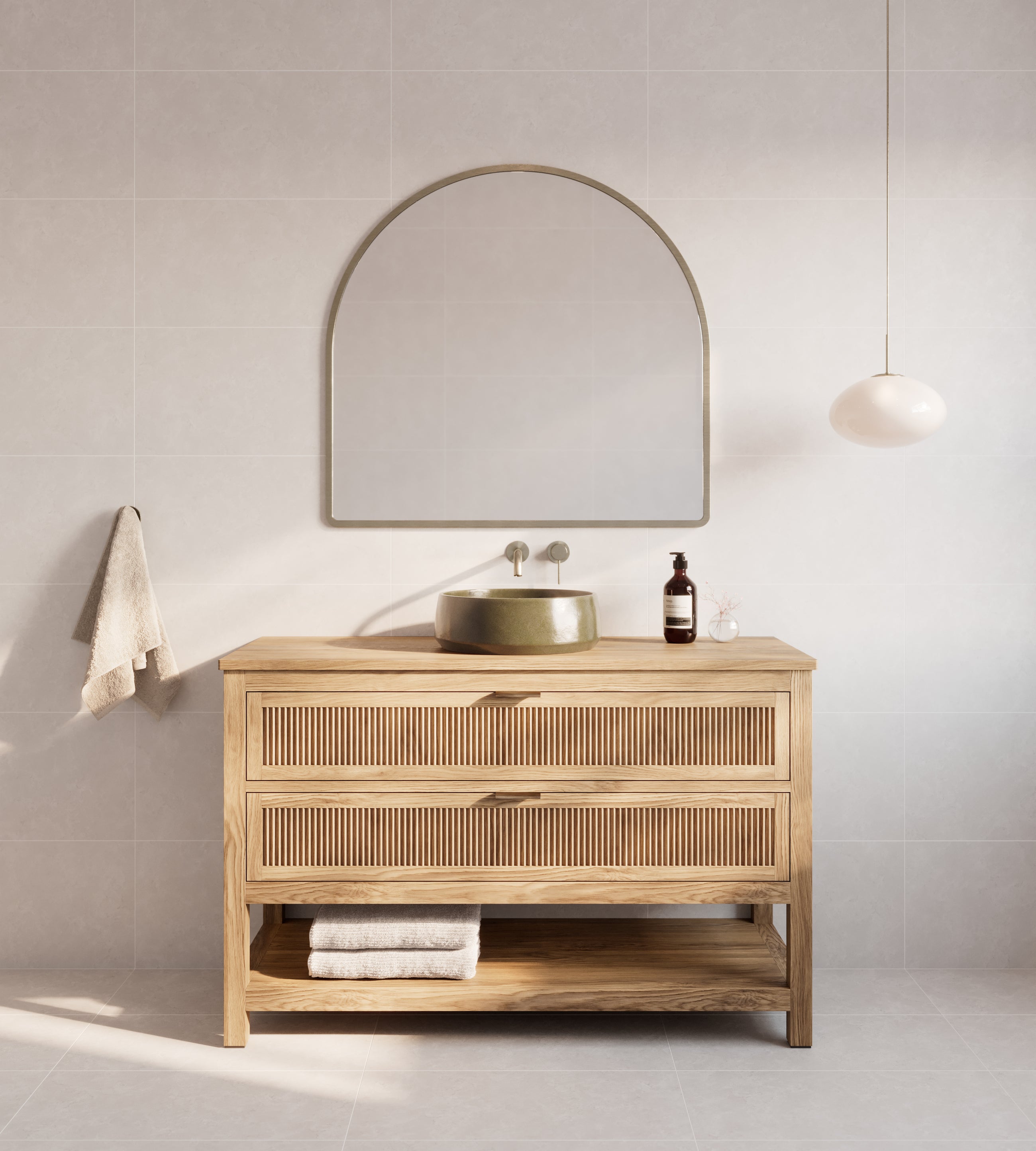 Elsie Freestanding Timber Vanity