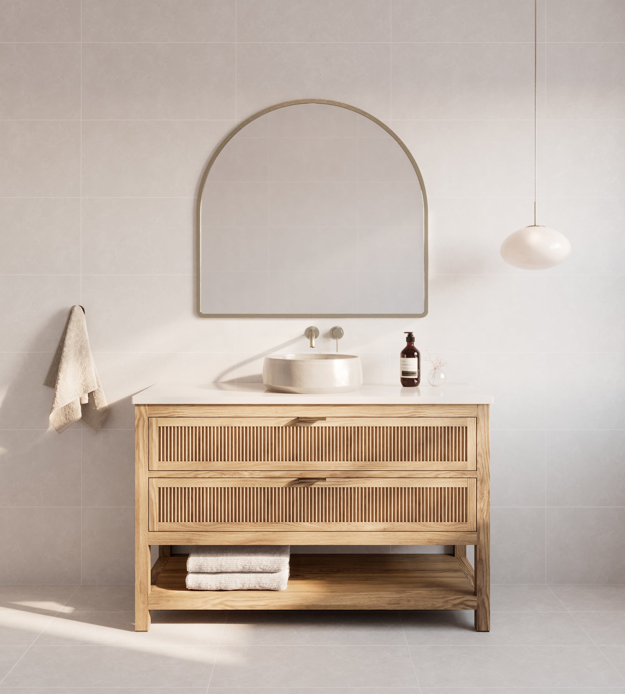Elsie Freestanding Timber Vanity