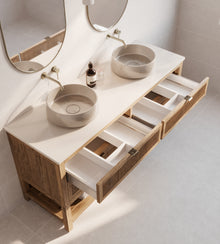 Elsie Freestanding Timber Vanity