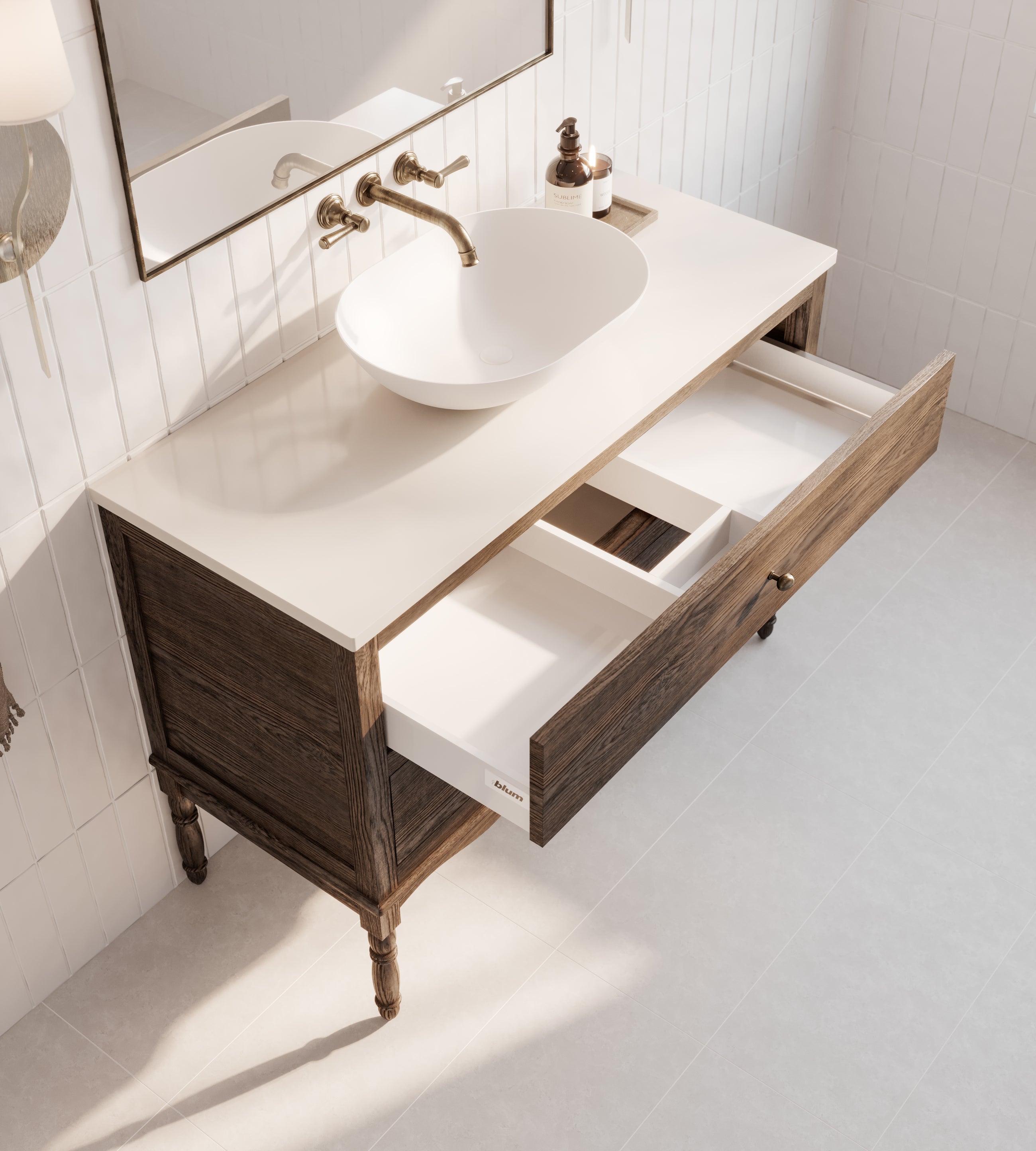 Lily Freestanding Timber Vanity