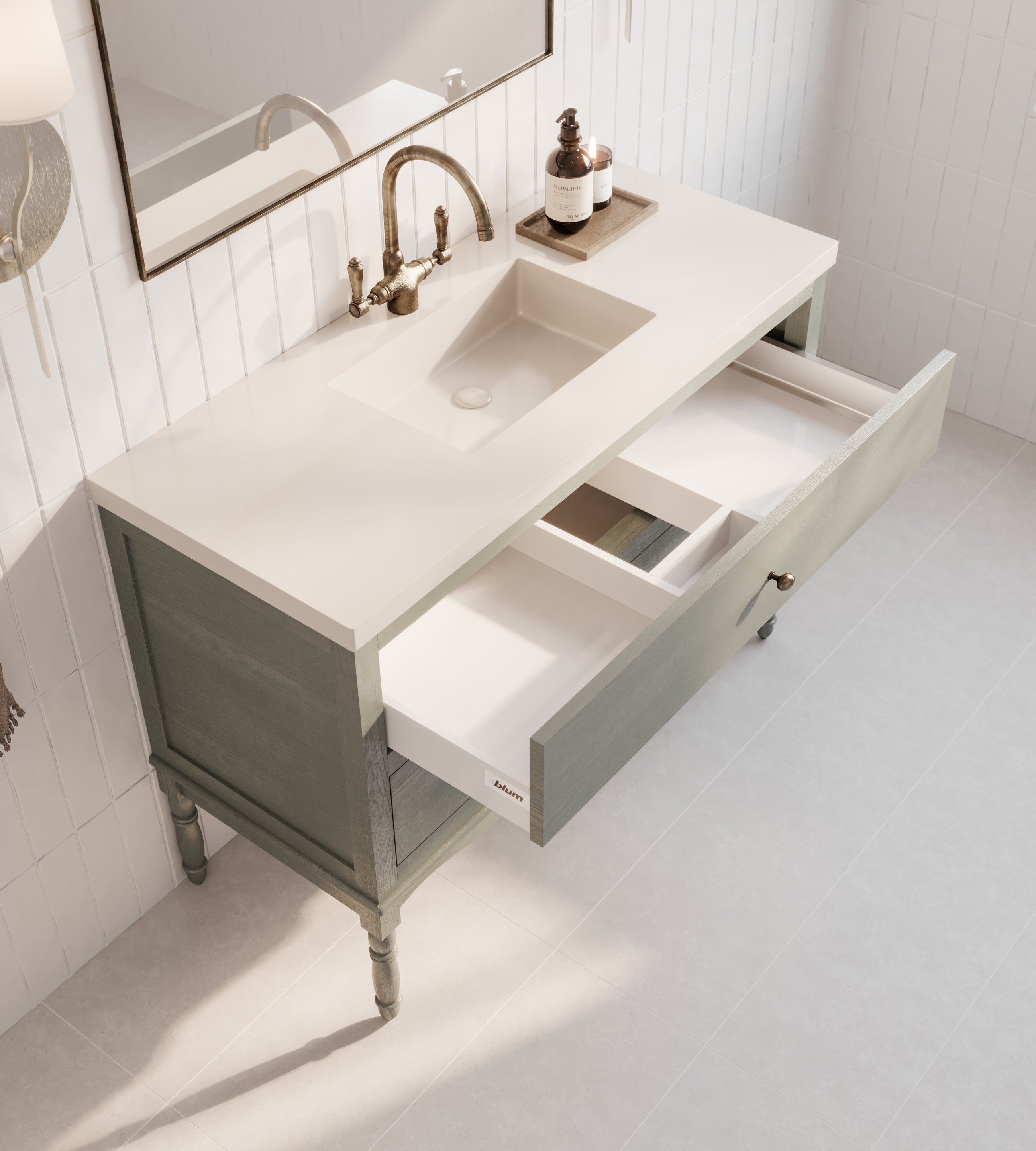 Lily Freestanding Timber Vanity