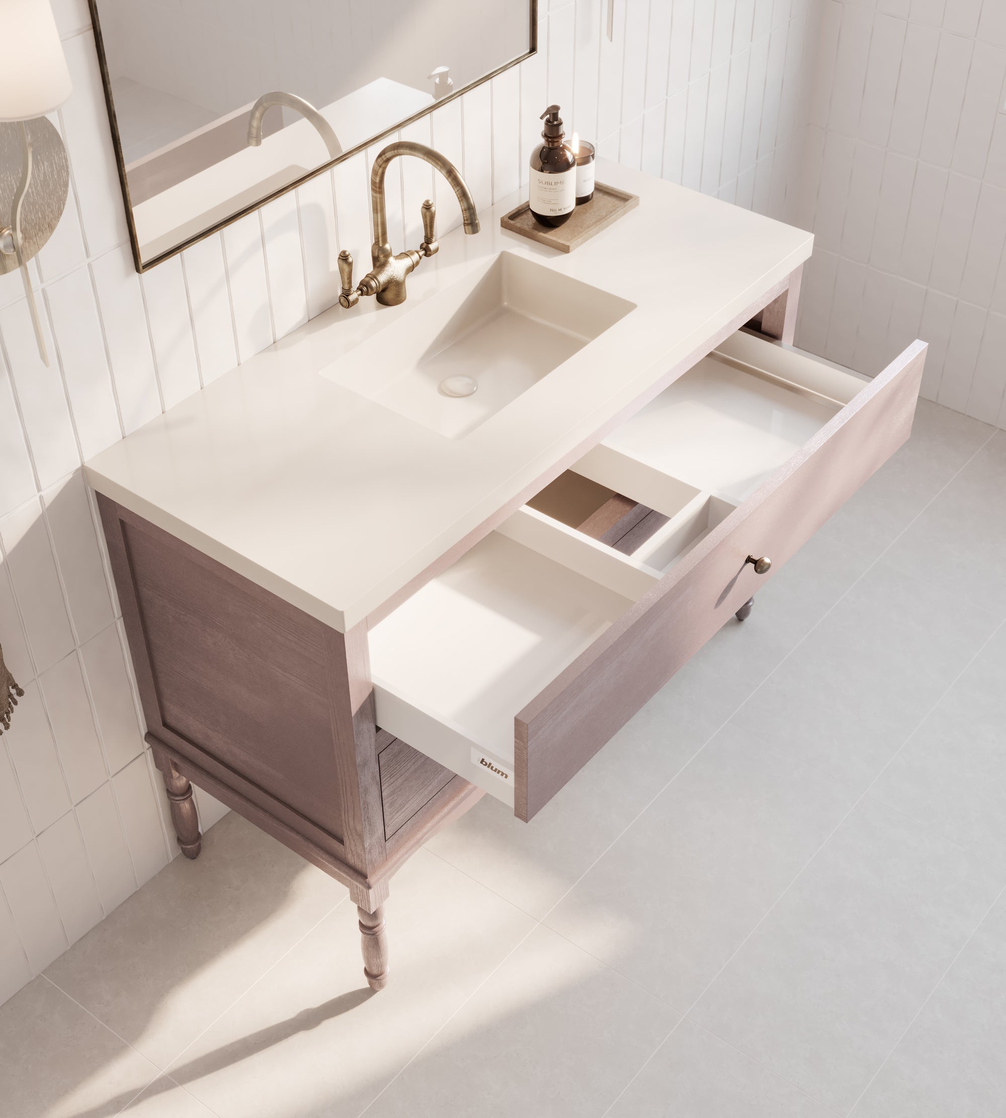Lily Freestanding Timber Vanity