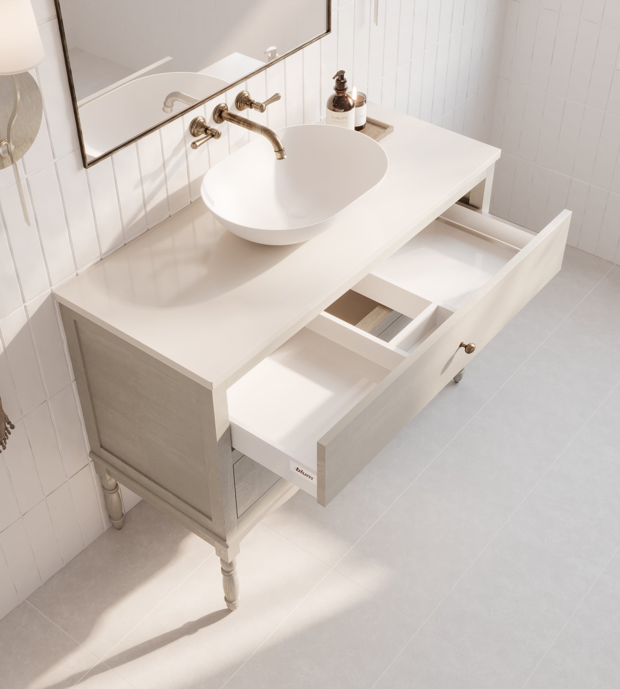 Lily Freestanding Timber Vanity