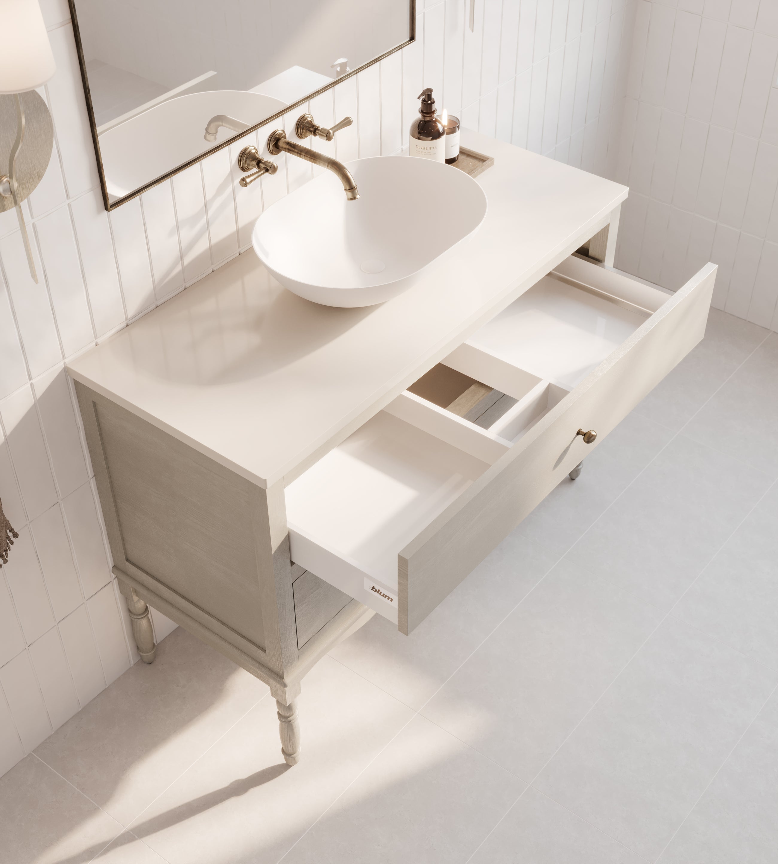Lily Freestanding Timber Vanity